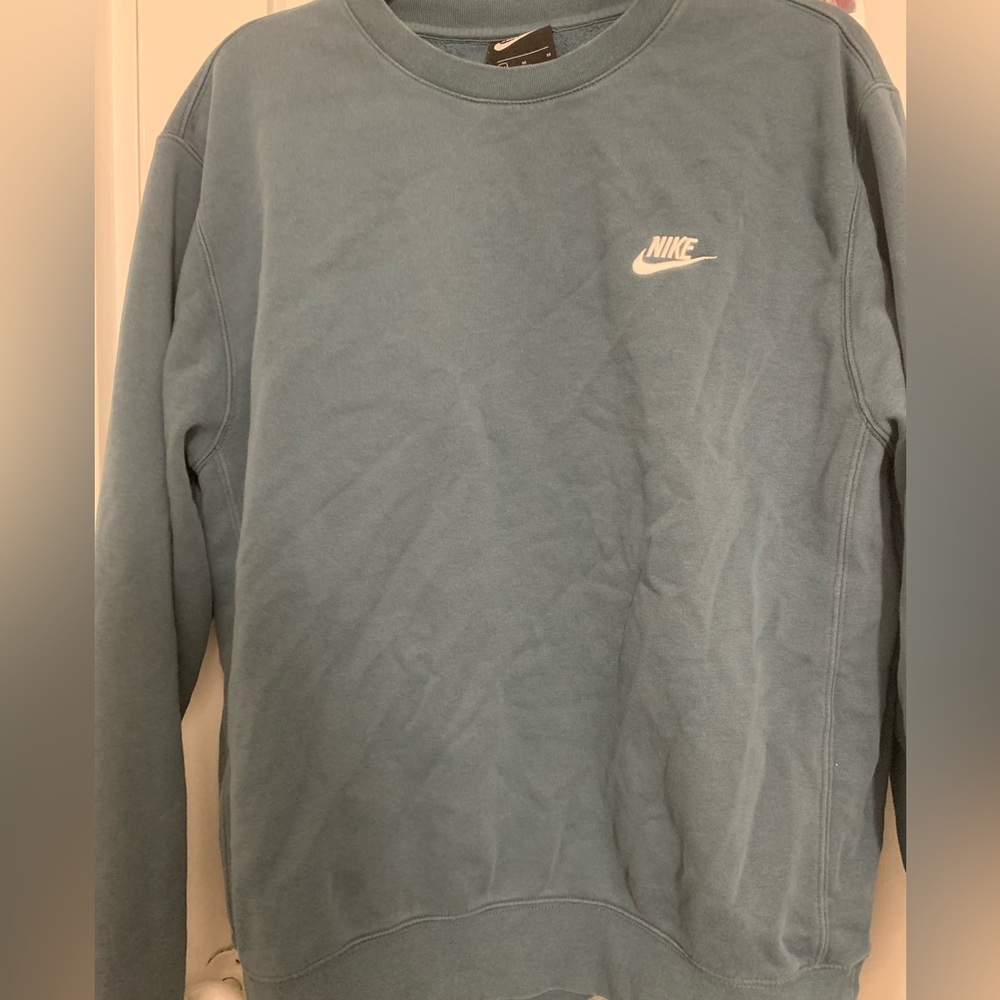Turquoise Nike Crewneck